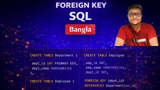 PART 20 | HOW TO CREATE A FOREIGN KEY IN SQL WITH PRACTICAL IMPLEMENTATION (BANGLA)