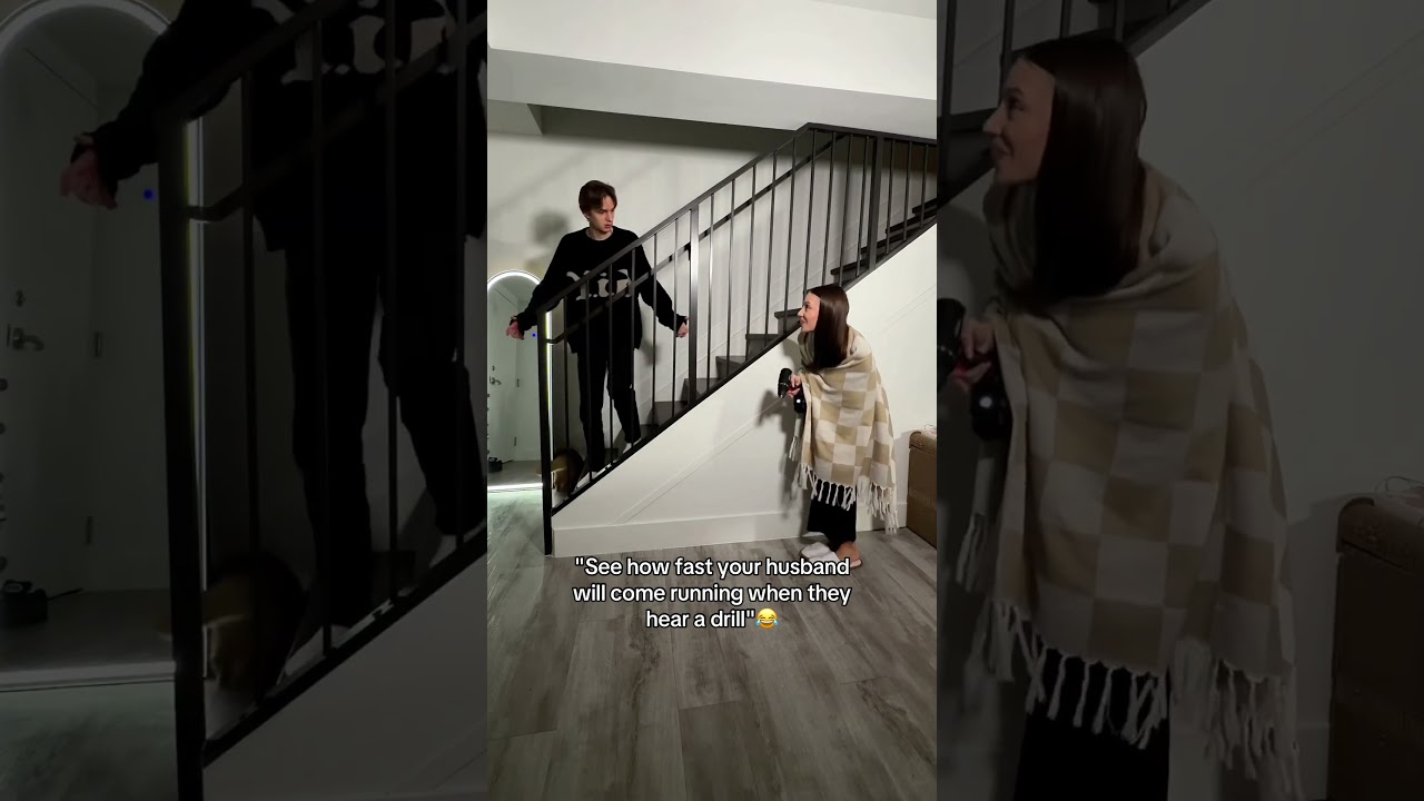 He didn’t expect that😂 #humor #couple #relatable