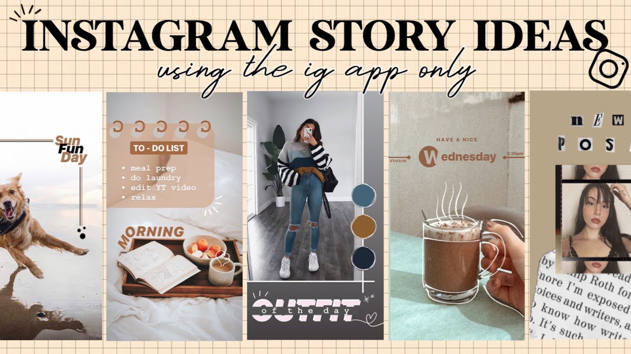 creative instagram stories ideas