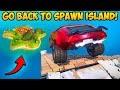 GOING BACK TO *SPAWN ISLAND* IN A *REAL GAME!!* - Fortnite Fails and Funny Moments! #1263