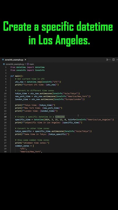 How to master time zones in Python without external libraries with ...