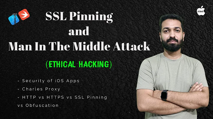 Man in The Middle Attack and SSLPinning | Ethical Hacking | Charles | iOS | Swift | Xcode