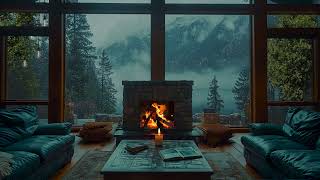 Relaxing in the Attic Space on a Rainy Saturday | Gentle, Deep Jazz Music for a Relaxing Mood 🌧️