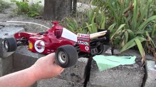 La mia f2004 motre a scoppio