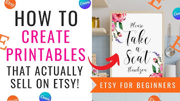 CREATE ART PRINTABLES IN CANVA THAT YOU CAN ACTUALLY SELL ON ETSY (FULL TUTORIAL)