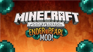 Minecraft PE Mod Showcase: ENDER PEARLS! [Pocket Edition]