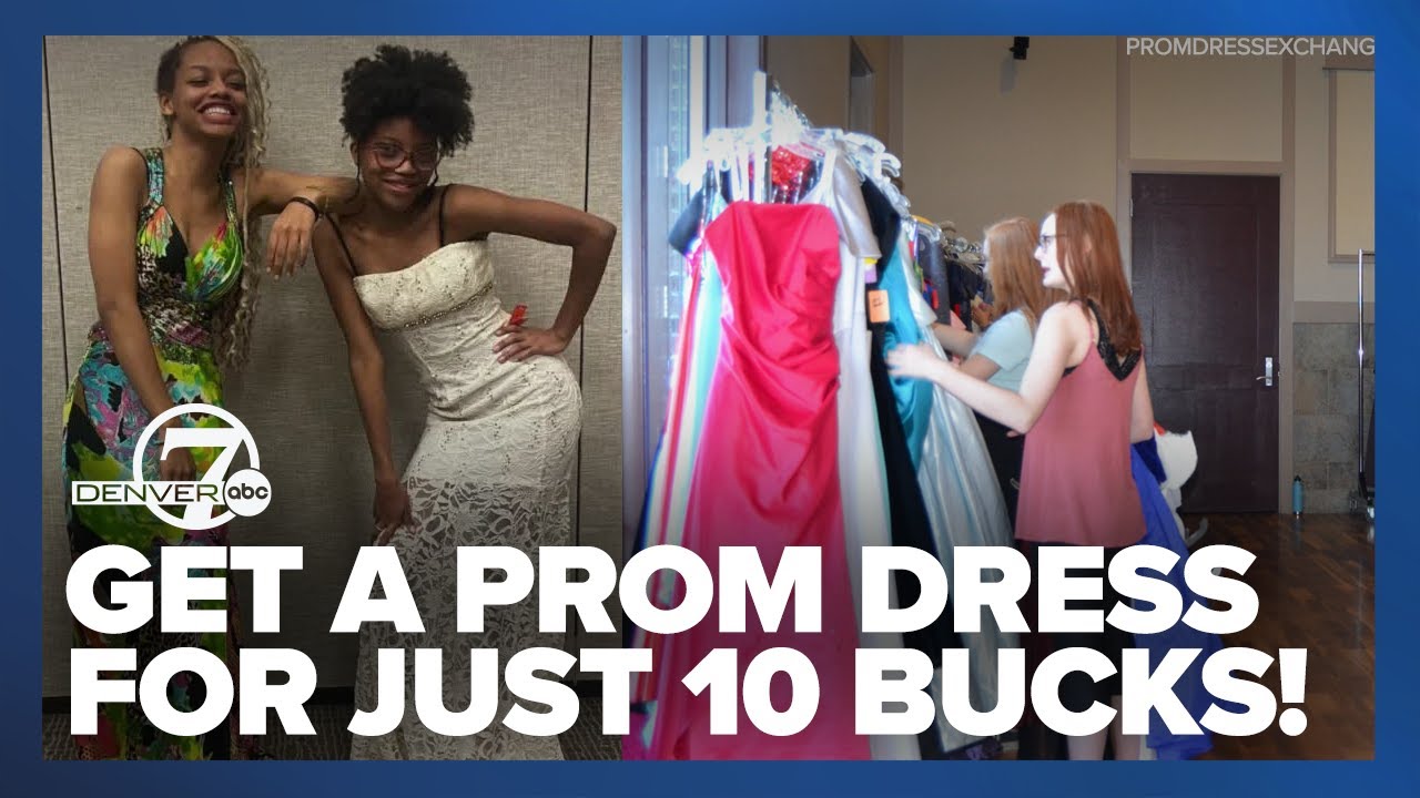 How to get a beautiful prom dress for 10 bucks! - YouTube