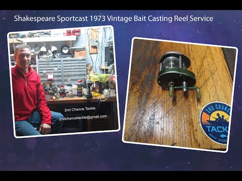 How to Service Shakespeare Sportcast 1973 Vintage Reel