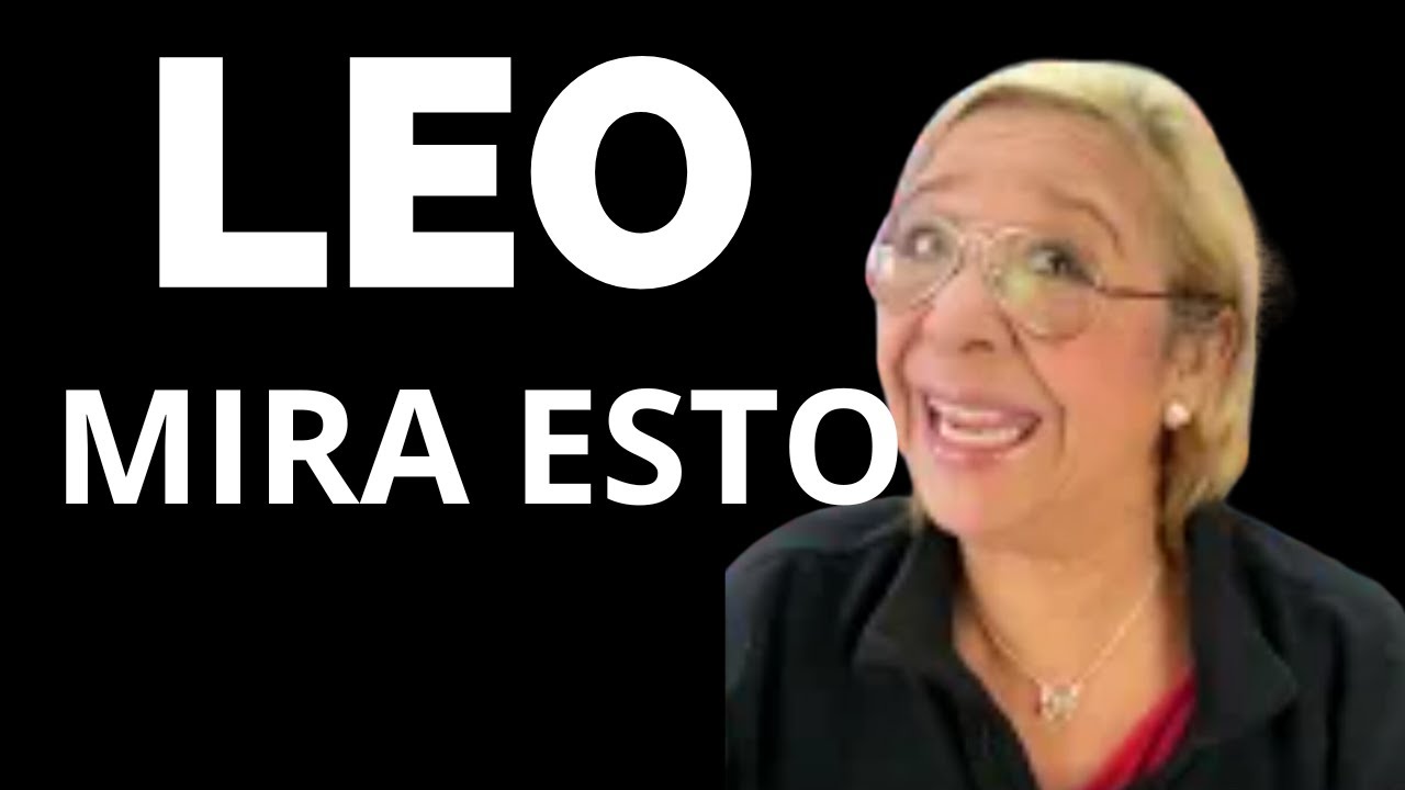 LEO! ESTO ES LO QUE PUDIESE QUERER AHORA! WOW! ALGO QUE EMPIEZA A ...