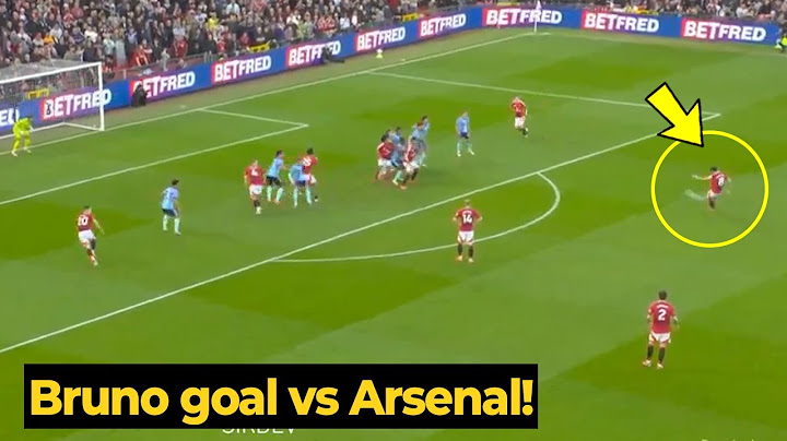 [FULL VIDEO] Bruno Fernandes scores stunning free kick goal against Arsenal | Man Utd News