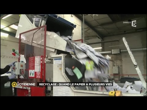 Vidéo: Comment Recycler Le Papier