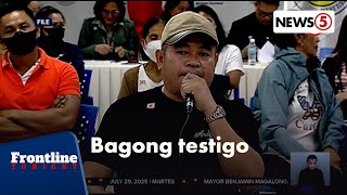 Bagong Testigo Sa Mga Nawawalang Sabungero, Ihaharap Ng Doj Frontline Tonight