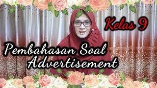 Pembahasan Soal Advertisement - KELAS 9