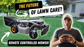 CuttingEdge Innovation: MOWRATOR Remote Controlled Lawn Mower