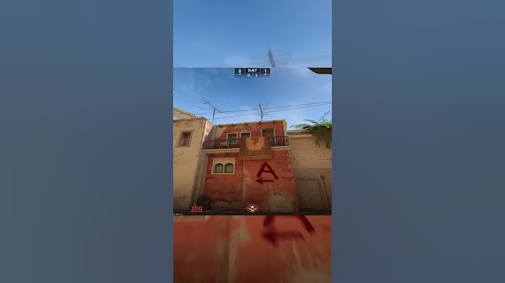 CS2 Easy Mirage Window Smoke
