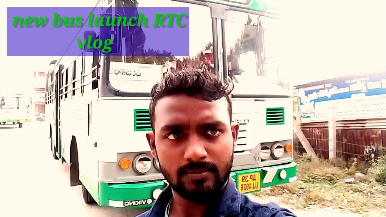 Uravakonda Depot new new bus launch vlog sekharraja APSRTC bus YouTube