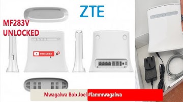 Unlocking ZTE MF283v router   Unlock Jazz wifi Router mf283v   Unlock Airtel 4g router