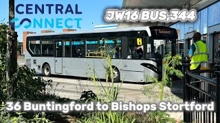 Fast ish and an Alright Journey | JW16 BUS, 344 // 36 Buntingford to Bishops Stortford