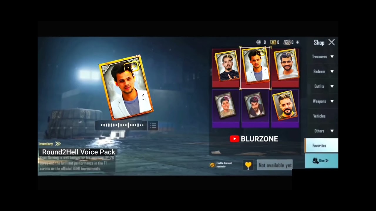 Raund 2 Hell voice pack In BGMI (part -1 - YouTube
