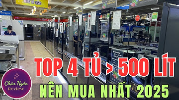Top 4 tủ lạnh 4 cánh dưới 600 lít đáng mua nhất năm 2025 | Chân Ngắn RV