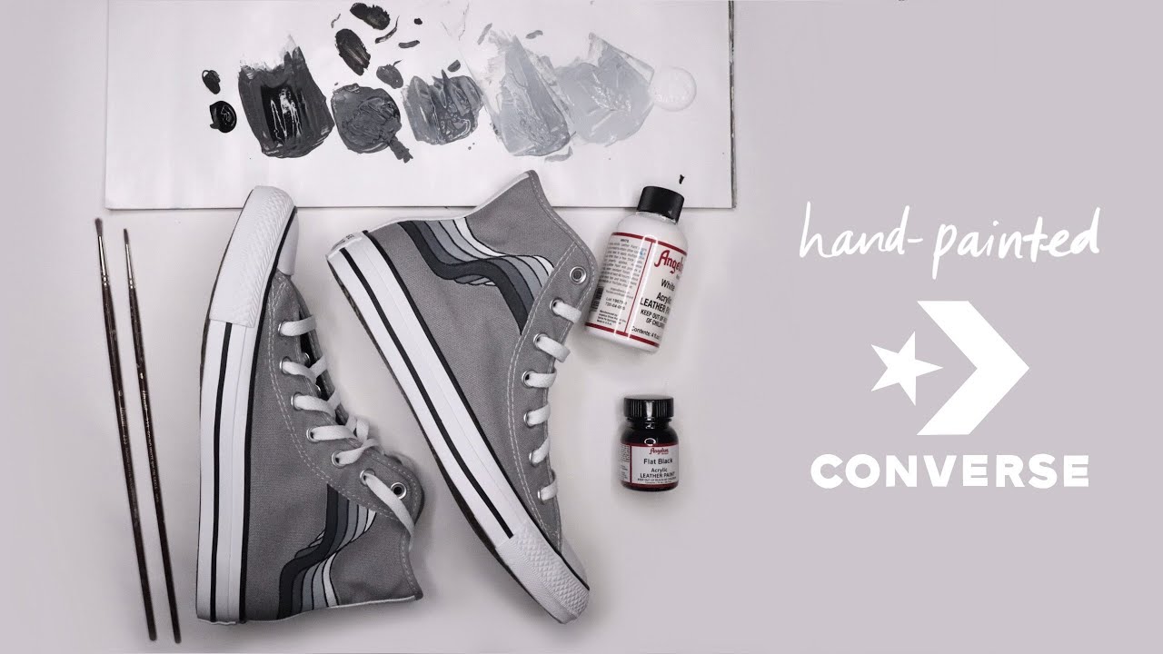 Converse X Pacman Custom Sneakers -   Canvas shoes diy, Black shoe  paint, Diy converse