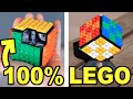 I made a 100% LEGO Rubik's Cube! (Fully Functional)