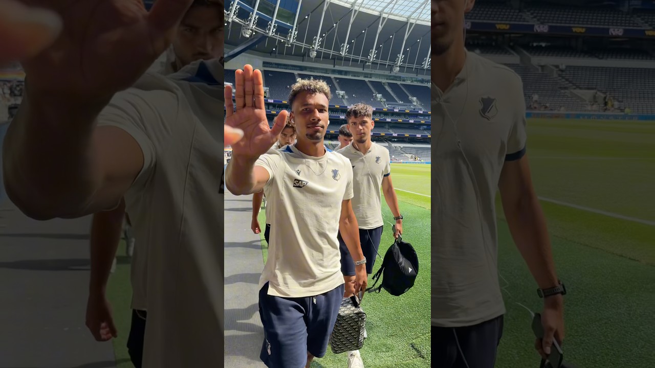 Viele Meter gemacht 🏃🏃  #hoffenheim #tsg #tottenhamhotspur