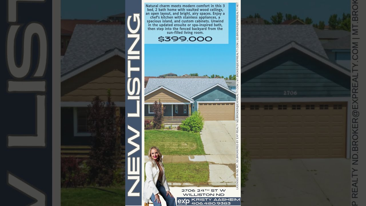  NEW LISTING 399 000