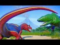 ⚡ Flash Spino vs Hulk King Shark, Iron Man T Rex & Spidey Allo!