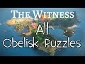 The Witness - All 135 Obelisk Puzzles