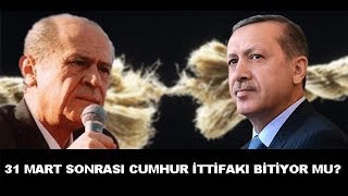 DEVLET BAHÇELİ'DEN TAYYİP ERDOĞAN'A REST:  TÜRKİYE İTTİFAKI OLMAZ OLAMAZ!