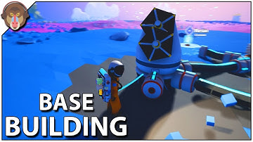 Astroneer - Base Building, Solar Panels, Research (Astroneer #1 Gameplay)