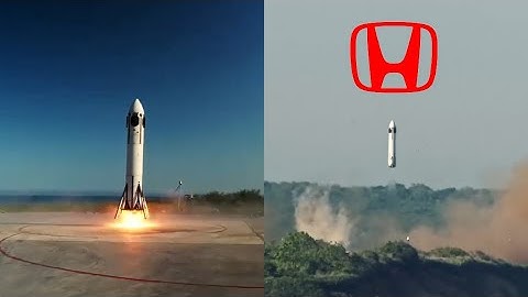 Honda is Launching and Landing Its Own Rockets Now!