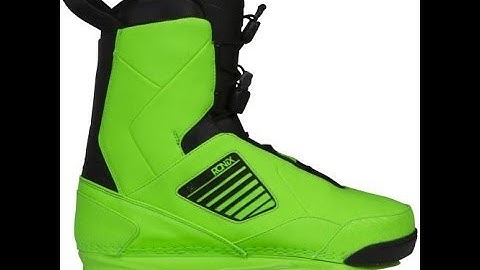 2014 Ronix One Wakeboard Bindings (Green, Black) - Danny Harf