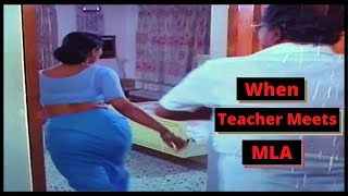 When Teacher Meets Mla - What Happened Next ? பவலஙக Tamil Movie Scene Balachander Murali