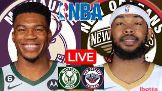LIVE: MILWAUKEE BUCKS vs NEW ORLEANS PELICANS | NBA | SCOREBOARD | PLAY BY PLAY