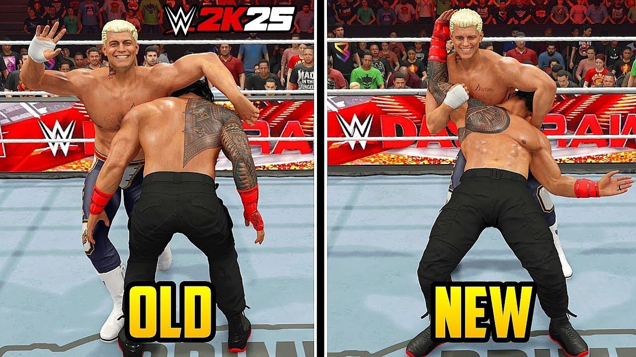 20 OLD vs NEW Finishers in WWE 2K25!