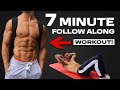 7 Minute Home Ab Workout (6 PACK GUARANTEED!)