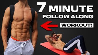 7 Minute Home Ab Workout (6 PACK GUARANTEED!)
