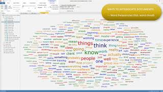 ATLAS.ti Documents - Part 2, actions | Qualitative Data Analysis Services