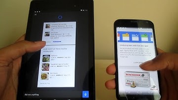 Google Now vs Cortana for Android