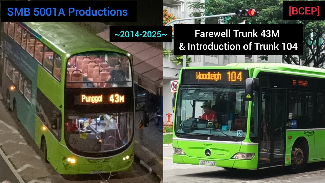 [BCEP]: Farewell Trunk 43M and Introduction of Trunk 104