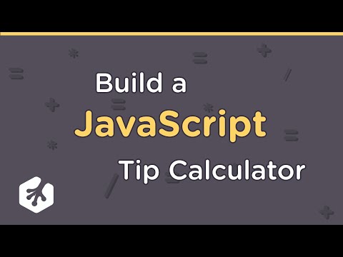 JavaScript Tip Calculator Overview