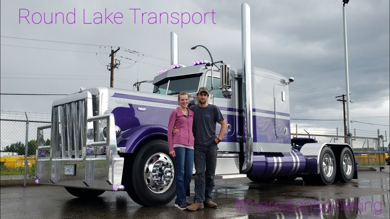 Доставка грузовика Peterbilt 389 в компанию Round Lake Transport #thereisonlyoneking