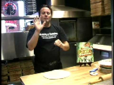 Tossing pizza dough - instructions by Tony Gemignani