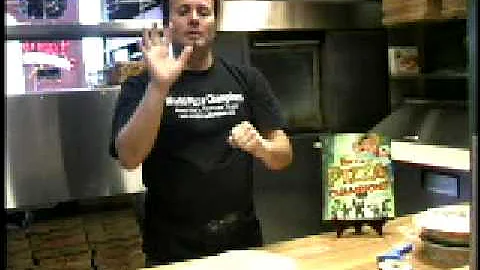 Tossing pizza dough - instructions by Tony Gemignani