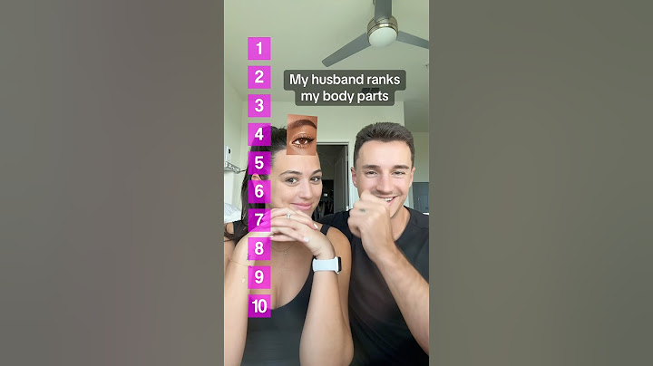 my husband ranks my body parts #shorts