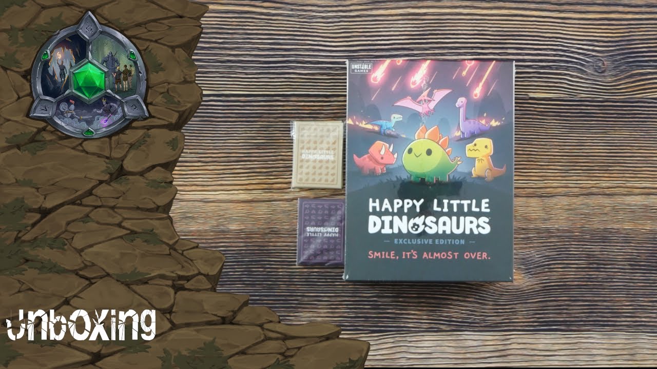 Happy Little Dinosaurs - Unboxing 