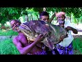 40 KG GIANT HAMOUR FISH 65 | Hamour Fish Cutting Skills| Village Grandpa Karuppasamy Cooking Show