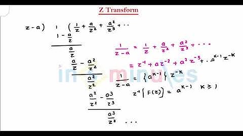 M6 | 17 | Z transform (only for Computer/IT)_IZT Division method_(Part_2)